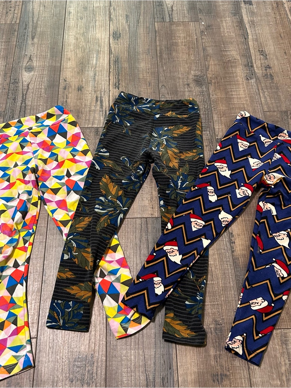 LuLaRoe Kids Leggings Size S/M Small Medium Lot Of 3